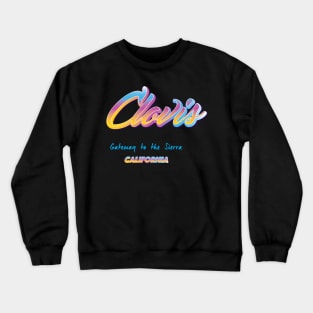 Clovis California Crewneck Sweatshirt